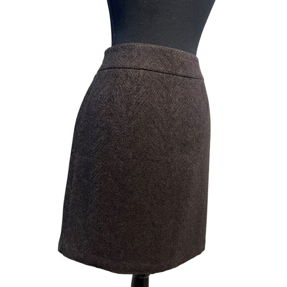 Eileen Fisher Womens Wool Blend Skirt Work Attire Old Money Scandinavian XS - Picture 9 of 12